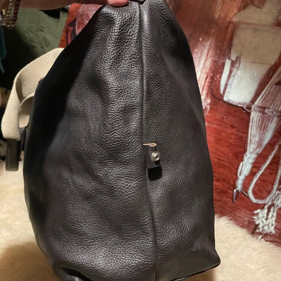 Roots XXL leather duffel bag - Picture 2 of 12